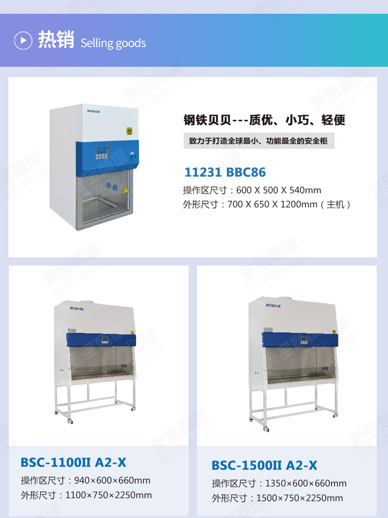 单人二级B2生物安全柜BSC-1100IIB2-X  医院热销