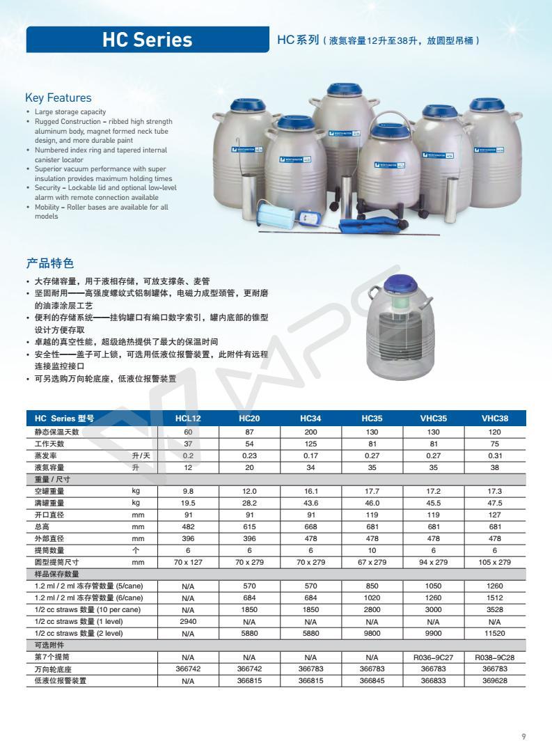 Worthington沃辛顿液氮罐CXR100